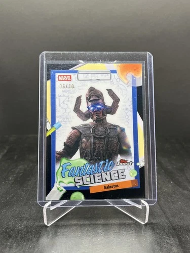 2026 Topps Finest Fantastic Four Galactus Fantastic Science Black 06/10 #FS-05