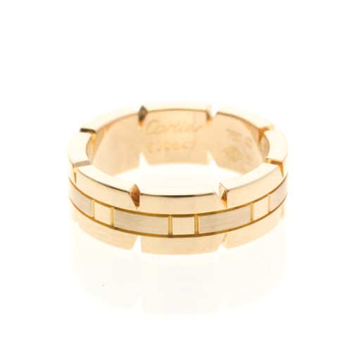 Cartier Tank Française Ring Pink Gold (18K) Fashion No Stone Band ... BF590688