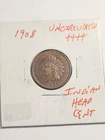 1908 Indian Head Cent Uncirculated