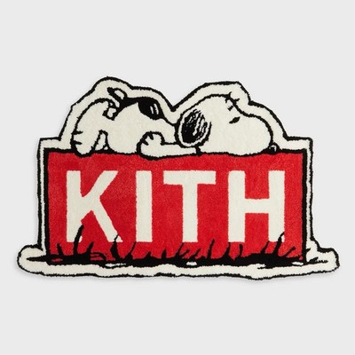 Kith Peanuts Snoopy Vorleger klassisches Logo 30  x 19  brandneu versiegelt