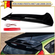 Für Ford Fiesta MK7 Dachspoiler Schwarz Glänz ST-Line Heckspoiler Mit Bremslicht