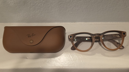 Ray-Ban Brown Gen 2 AI Glasses Sunglasses Snap Closure Unisex