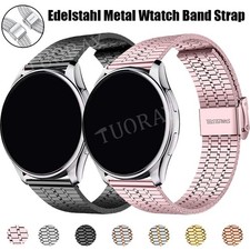 20mm/22mm Edelstahl Metall Armband Für Garmin Vivoactive 6 5 4 Venu 3 2 Plus SQ