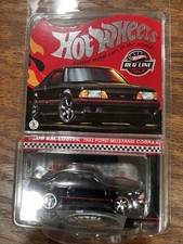 Hot Wheels Red Line Club 1993 Ford Mustang Cobra R 164 Diecast Blackred Hot Wheels Red Line Club 1993 Ford Mustang Cobra R 164 Diecast Blackred