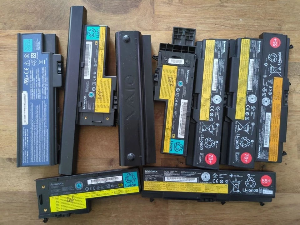 Konvolut Notebook/Laptop Akkus defekt für Bastler als Ersatzteile Li-ion 18650 - Bild 3 von 4