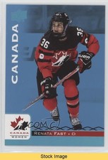 2017 Upper Deck Team Canada Juniors Blue Spectrum Renata Fast #36 READ 0a1