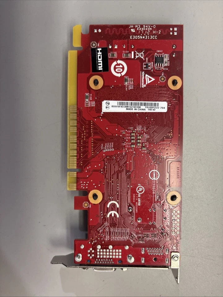 Lenovo FRU 00PC522 GeForce GT 720 2GB PCIe x16 perfil baixo VGA, HDMI - Imagem 2 de 4