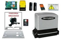 Satz Automatisierung FüR Tor Zum Schieben 600Kg 230V Elvox Beninca' Rippe Life