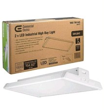 LED Industrial High Bay Light 18,000 Lumens 5000K High Temp Rated Open Box