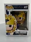 Funko POP! Harry Potter Luna Lovegood with Lion Head #47 Vinyl Figure NOT MINT
