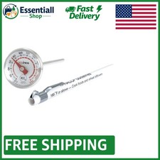 Analog Pocket Thermometer - Reusable Durable, 0 to 220 F Temperature Range