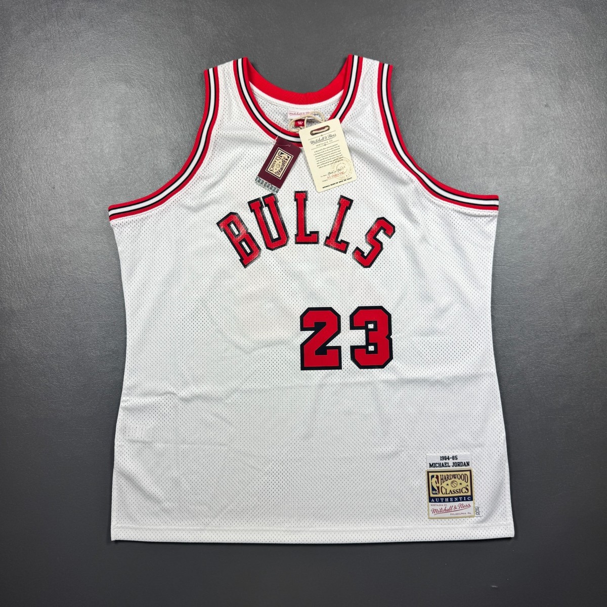 100% Authentic Michael Jordan Rookie Mitchell Ness 84 85 Bulls
