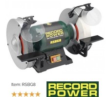 Eye Shields - Record Power Bench Grinder - Protection Guards RSBG8 550w Grinding