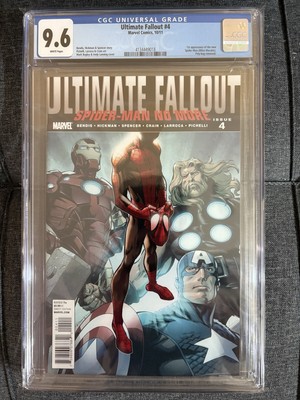 Ultimate Fallout #4 (2011) CGC 9.6 White Pages 1st Printing - 1st Miles Morales