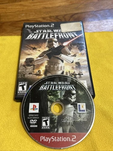 Star Wars Battlefront PS2 Sony Playstation 2 - 2004 NO MANUAL - Tested!!