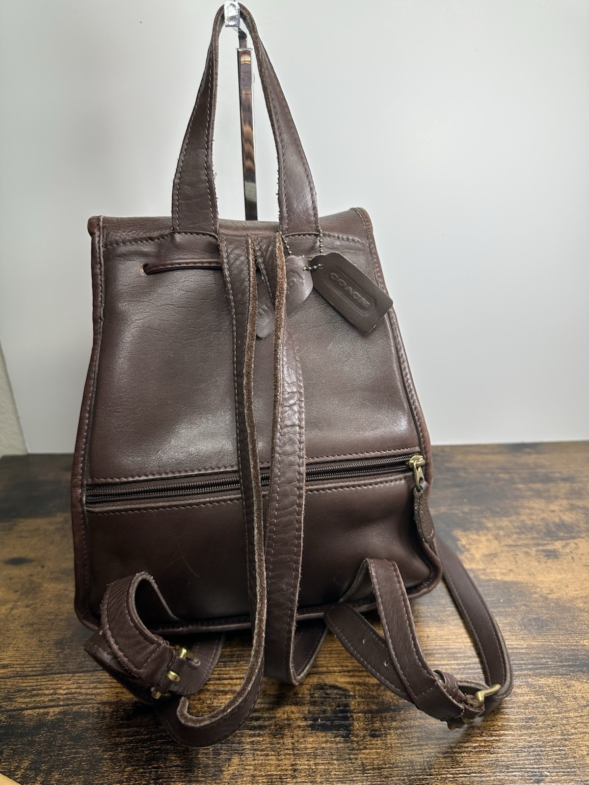 Coach Y2K 9791 Vintage Large Legacy Daypack Leather B… - Gem