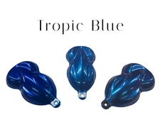 Carbon Moto Customs Tropic Blue 1 to 1 candy pearl mid coat kit