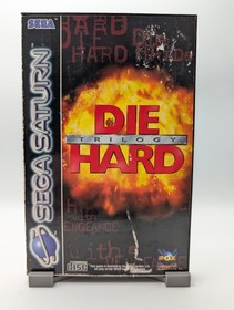 Die Hard Trilogy - Sega Saturn - Complete with Manual - PAL Tested