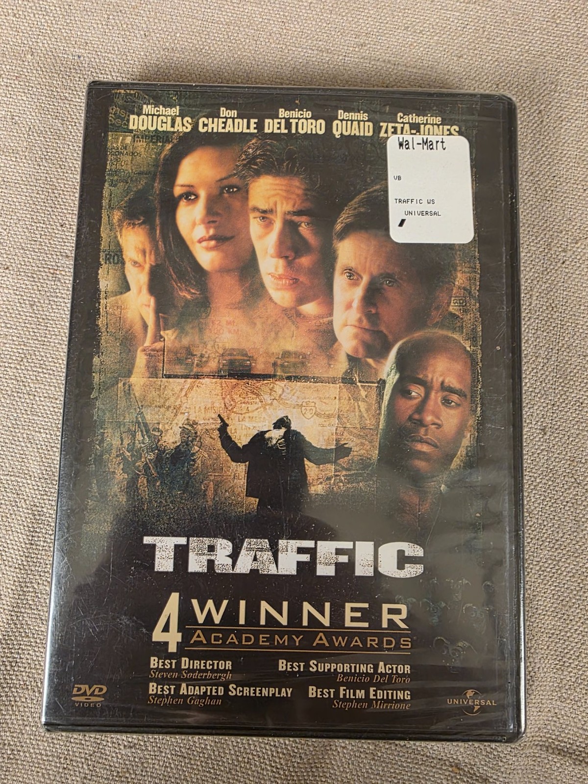 Traffic DVD 4 Academy Awards Michael Douglas Don Cheadle Crime Drama