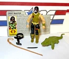 GI Joe Croc Master 1987 *100% COMPLETE w/Card, Excellent Condition!* Vintage v1