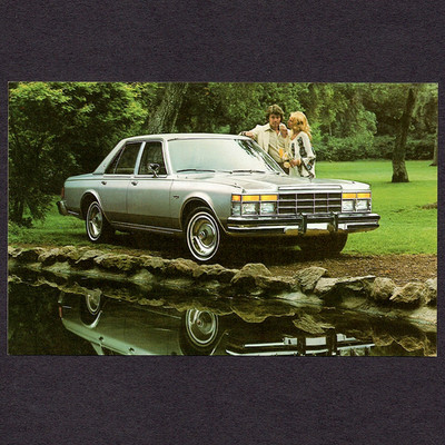1978 Chrysler Le BARON Medallion 4-Door : Original Dealer Promotional POSTCARD