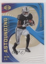 2020 Panini Illusions Astounding Light Blue 17/299 Henry Ruggs III #A9 x5u
