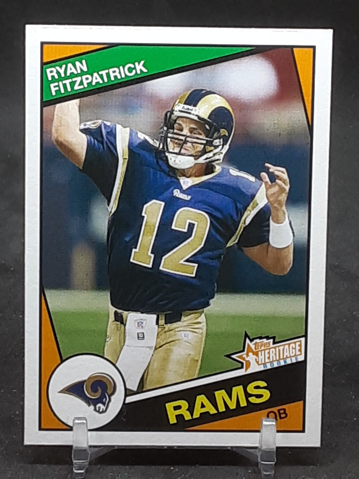 RYAN FITZPATRICK 2005 TOPPS HERITAGE RC RAMS BILLS QQ
