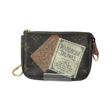 LOUIS VUITTON Unisex Pouch Monogram Idylle Truce Cl M63800 Slightly scratched an