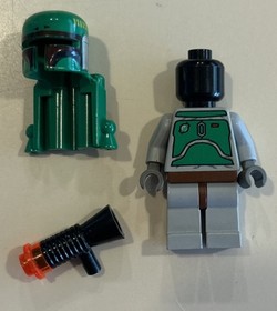 LEGO Star Wars Jabba's Sail Barge Slave I Boba Fett Minifigure - 6209 / 6210