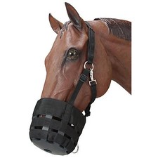 Tough1 Poly/Nylon Grazing Muzzle Size "Horse" See Size Pic