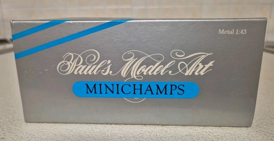 1/43 MINICHAMPS ALFA ROMEO155 TS #'94 CLASS 2 TAMBURINI.NO VITESSE BANG  ONYX. - Immagine 4 di 4