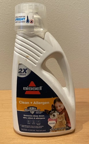 BISSELL 2X Allergen Cleansing Full Size Machine Formula, 60 ounces, As Pictured
