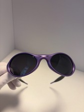 Oakley X guadalupe eye jacket Sunglasses lilac metallic/black lens