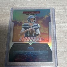 2025 Panini Rookies & Stars Sam Darnold Airborne Prizm #19 Seahawks Football