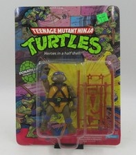 TMNT Donatello 1988 Playmates 10-Back Unpunched MOC Sealed Vintage