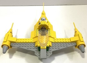 LEGO 7141 Naboo Starfighter (1999 Star Wars 156 Pcs Retired 100% Complete Set)