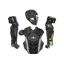 All-Star MVP-PRO Series Baseball Catcher's Kit, Adult and Youth Sizes, Certif...