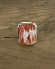 Spiny Oyster Sterling Ring