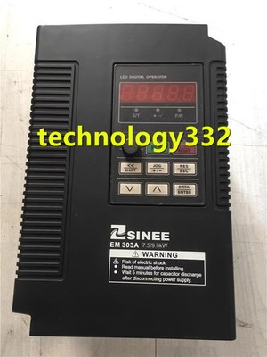 1PC USED SINEE EM303A inverter EM303A-7R5G/9R0P-3AB 7.5KW/9.0KW 380V #YY