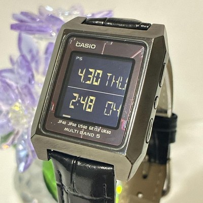 Casio i-Range TOMATO IRW-M200LTM-1JR Solar Multi Band 5 Digitaluhr Schwarz
