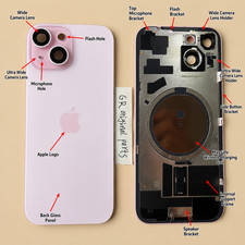 Original OEM iPhone 15 Back Glass Replacement...