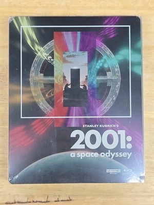 2001: A Space Odyssey (4K UHD Blu-ray 1968) Limited Edition Film Vault Steelbook