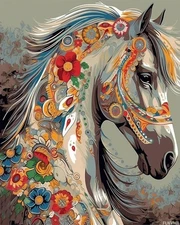 Paint by Numbers Kit DIY Canvas Painting Set for Adults Kids Home Decor Gift DIY