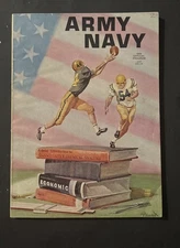 Army Vs Navy Football Program 1969 