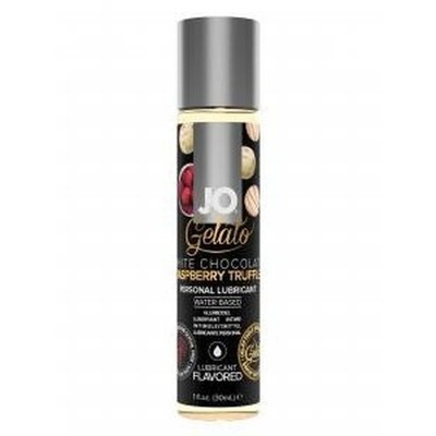 Jo Gelato White Chocolate Raspberry Truffle Water Based Lube 1 Oz
