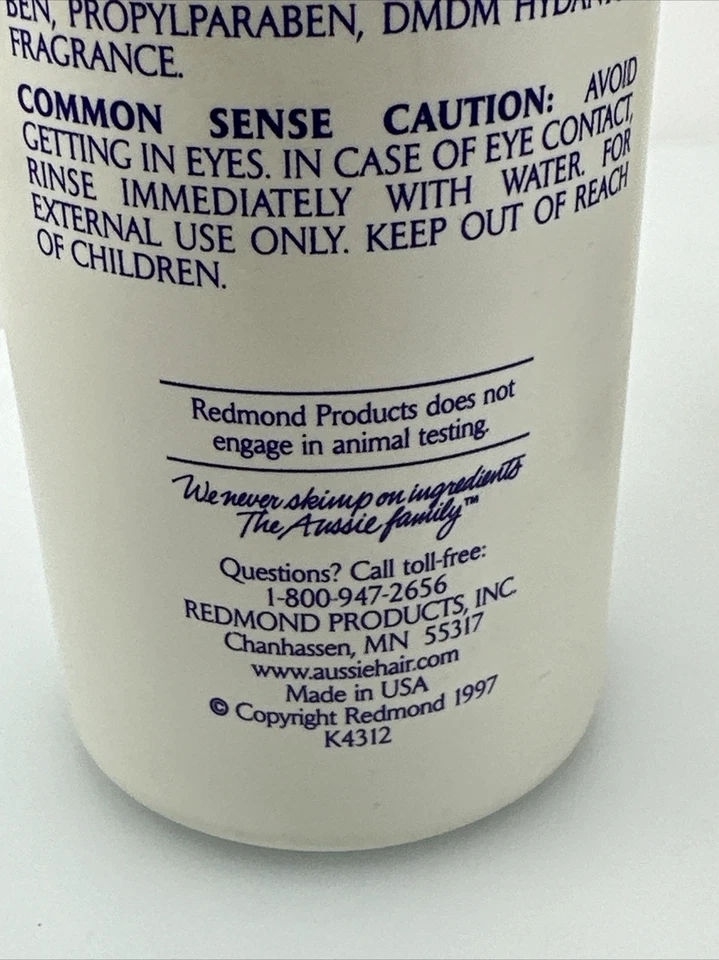 Desenredante Aussie Slip 24oz descontinuado. Muy buen estado raro 1997 Foto 3 de 3