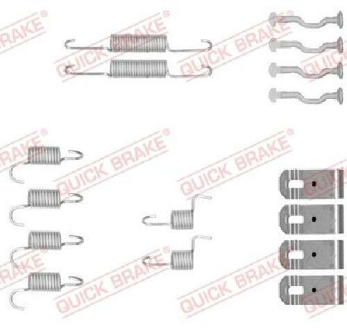 Original Quick Brake ZubehöRsatz Feststellbremsbacken 105-0876 FüR Honda-image