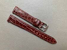 Brown Genuine Real Leather Skin Watch Strap Band 10 11...20 21 22 23 24 26mm