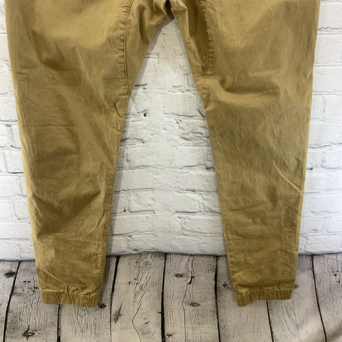 Carbon Jogger Pants Mens Sz XL Beige Freedom Flex Pull On - Picture 6 of 9