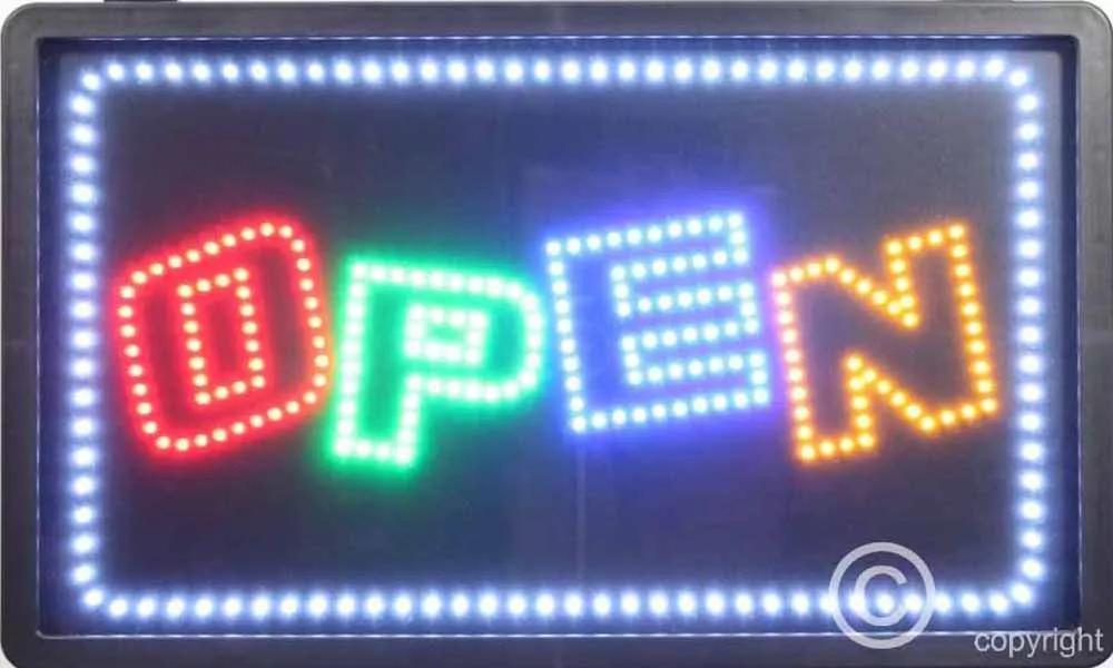Led sign sales board